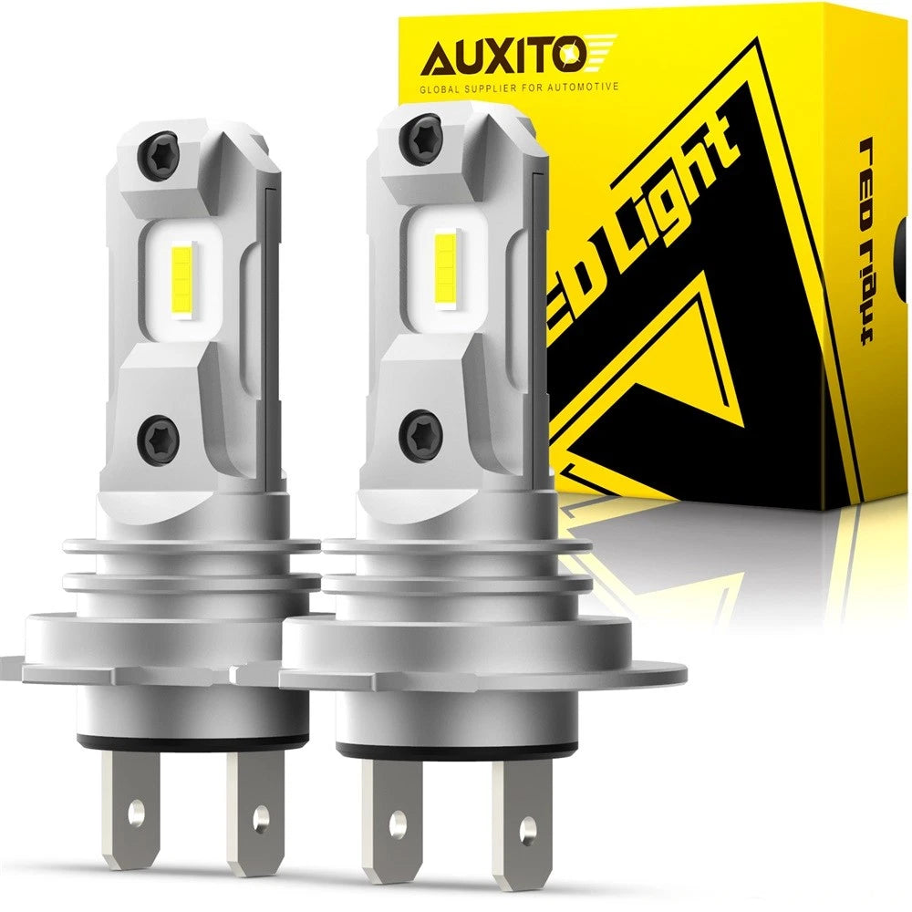 2x H7 LED Headlight Conversion Bulbs Kit High Low Beam 6500K Super White Bright 6B93BC-57