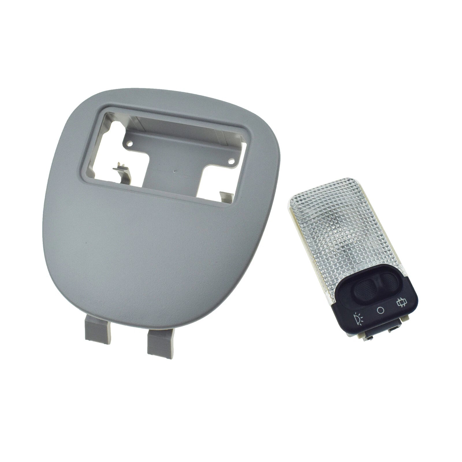 Interior Dome Reading Light Frame Panel & Lamp for Peugeot 206 207 Citroen C2 C3 6B93BC-57