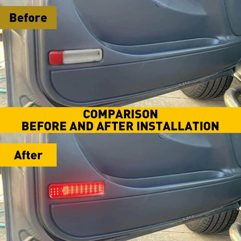 Pair LED Door Courtesy Light For Chevy Silverado Suburban Tahoe GMC Sierra Yukon 6B93BC-57
