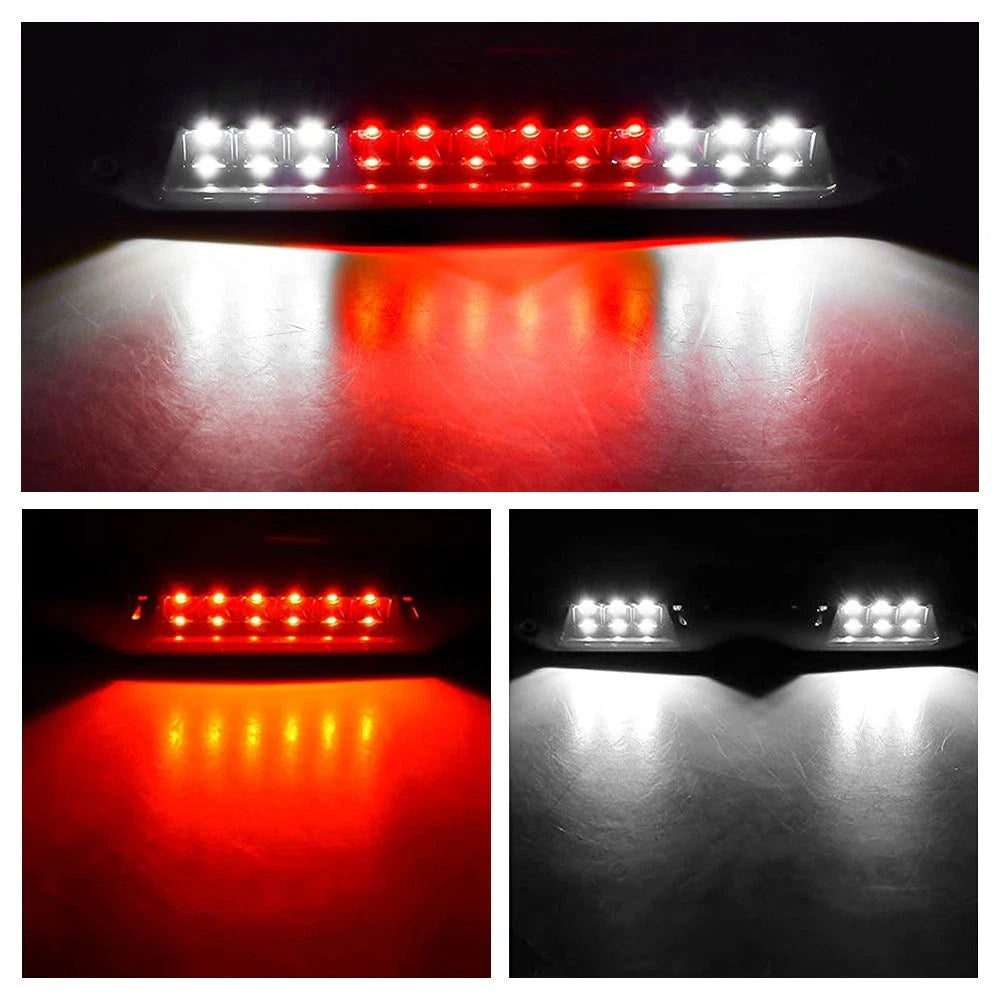 For 94-01 Dodge Ram 2500 1500 3500 Black 24-LED 3RD Third Brake Stop Light Lamp 6B93BC-57