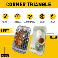 LEFT SIDE MIRROR TURN LIGHT SIGNAL COVER FOR 14-23 RAM PROMASTER 1500 2500 3500 6B93BC-57