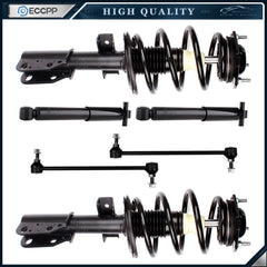 For GMC Acadia Buick Enclave 2008-2016 Front Struts Rear Shock Sway Bar Link 6B93BC-57