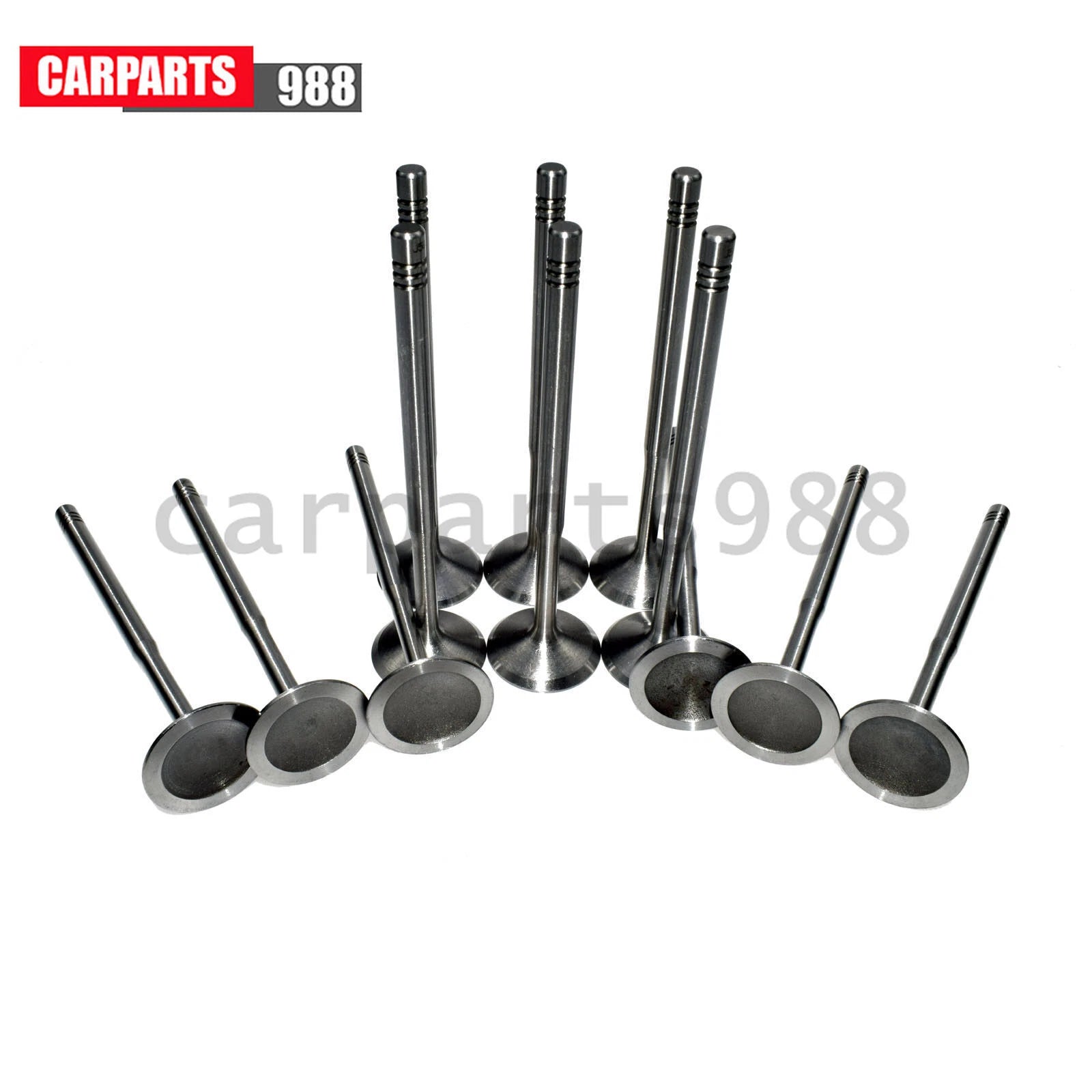 12Pcs Intake Valves 058109601C For Audi A4 TT VW Beetle Golf Passat Jetta 1.8L 6B93BC-57