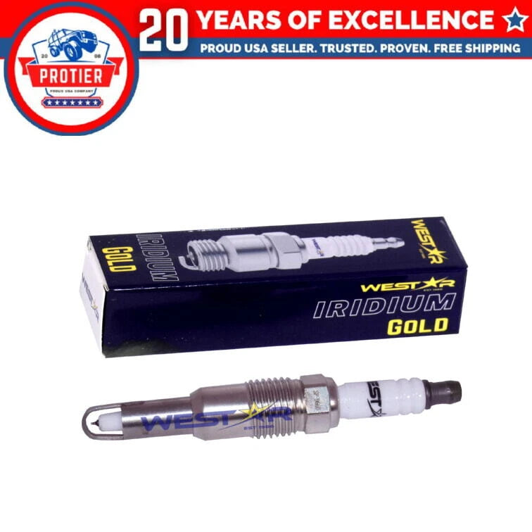 4x laser iridium spark plugs SP-546 PZK14F compatible with F150 5.4L 6B93BC-57