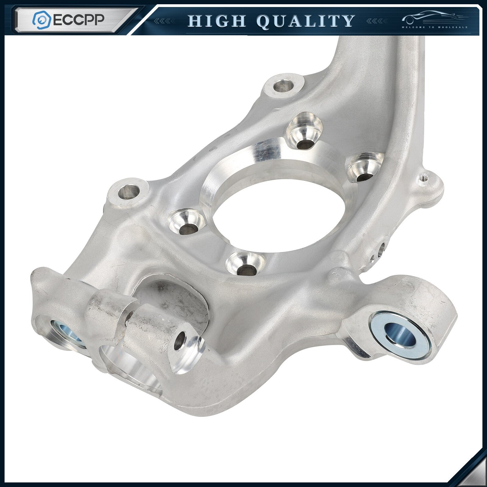 1X Front Driver Side Steering Knuckle For Audi A4 Quattro A5 Q5 S4 2010-2012 6B93BC-57
