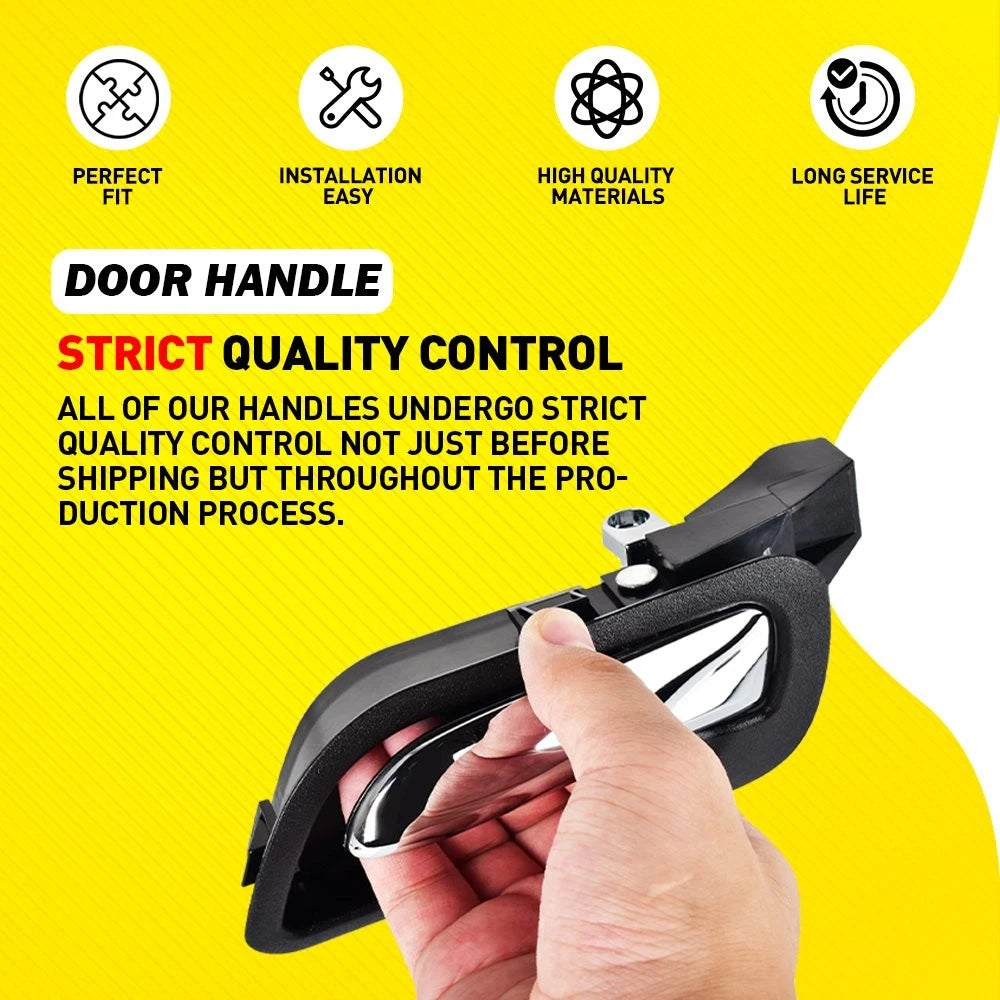 4X Front+Rear Left Right Door Handle Inside For 2003 04 05-07 Honda Accord Sedan 6B93BC-57