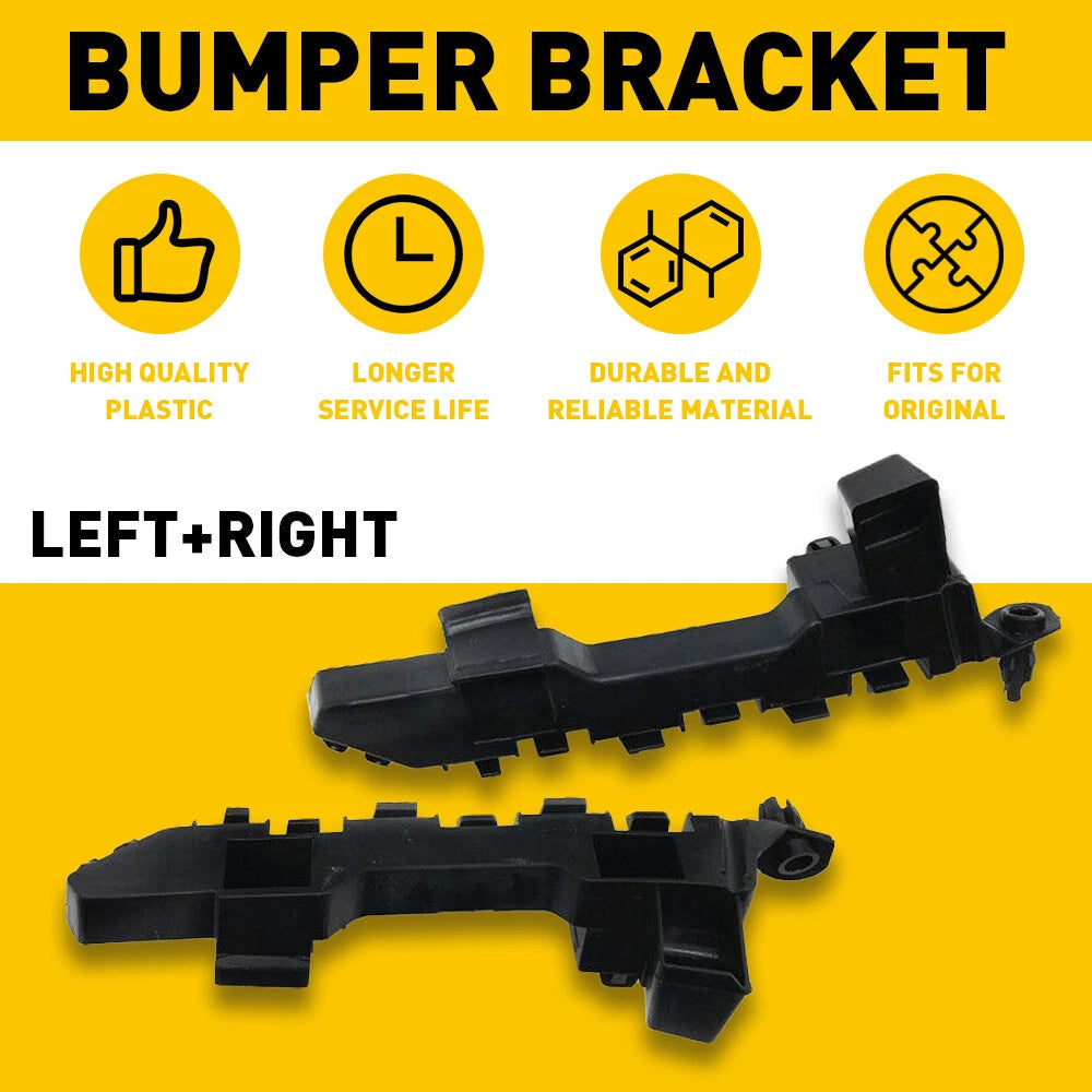 For 2018-2021 Honda Accord Front Bumper Retainer Brackets Driver Passenger Side 6B93BC-57
