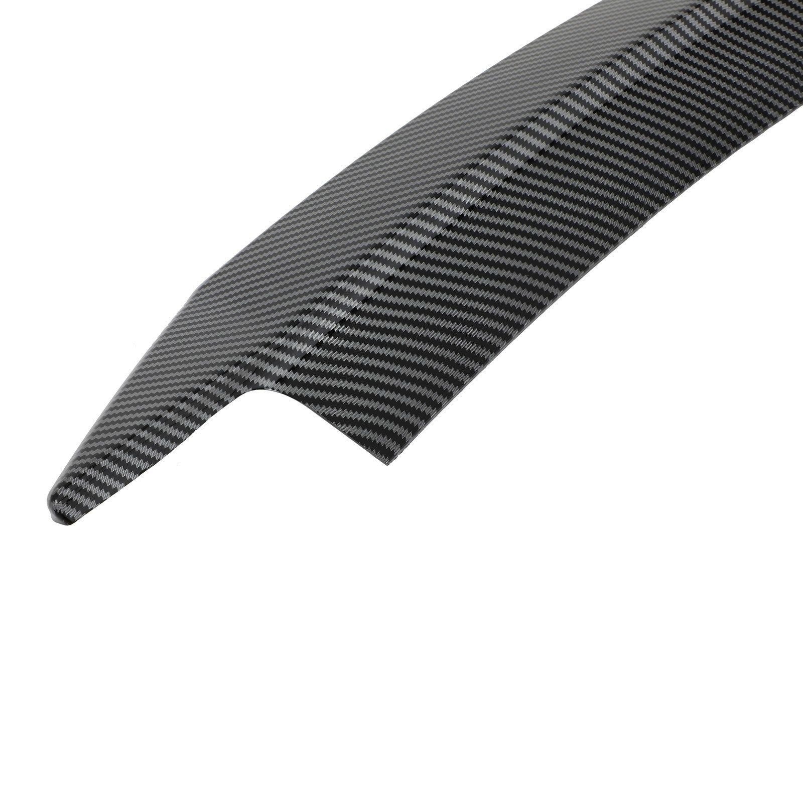 Carbon Look Fits 2011-13 BMW 3-Series E92 E93 Facelift Front Bumper Lip Spoiler 6B93BC-57