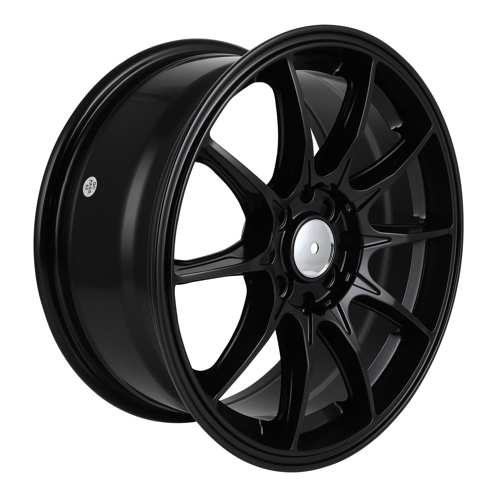 16x7 inch 4x100/114.3 PCD 38mm Offset Wheel Rim Matt Black KOEEP