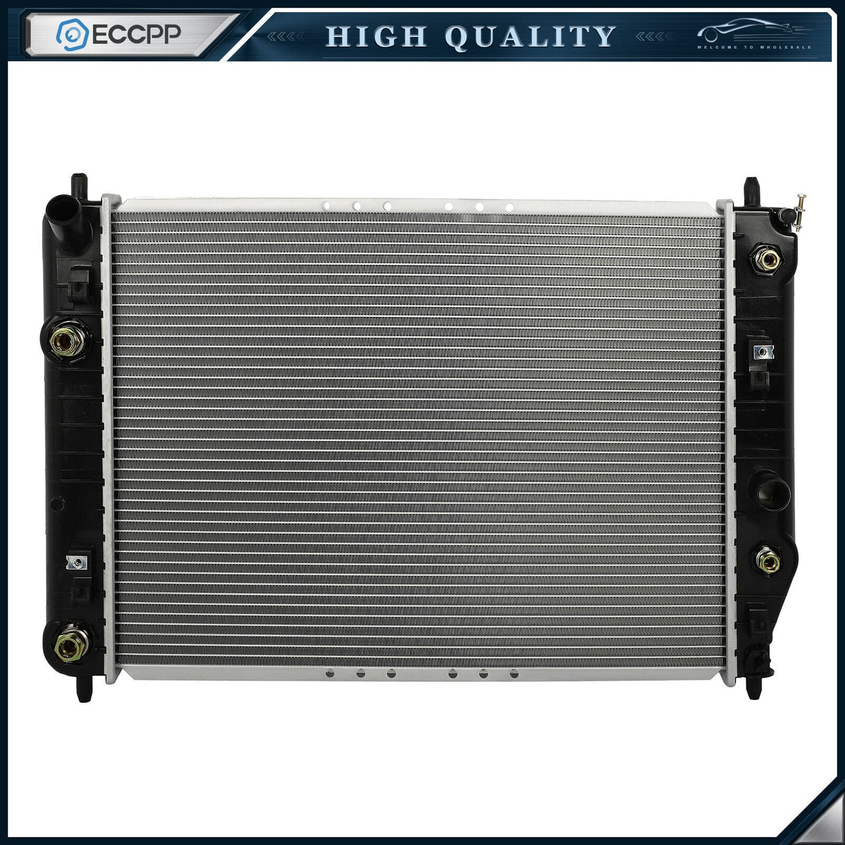 Aluminum Radiator Replacement For 2005-2012 Chevrolet Corvette for 2934 radiator 6B93BC-57