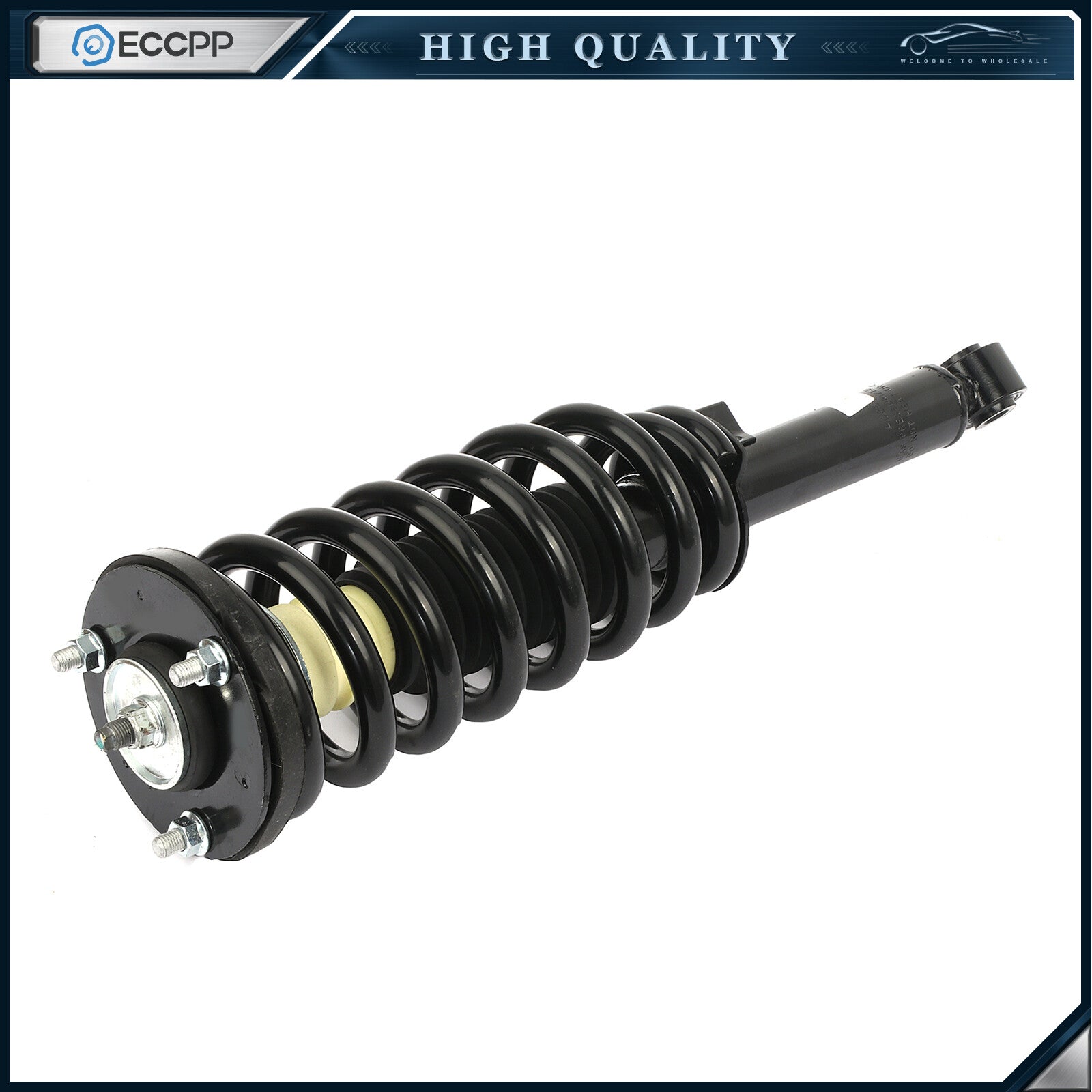 2 Front Complete Struts Mounts Spring & 2 Rear Shocks For 2003-2006 Kia Sorento 6B93BC-57