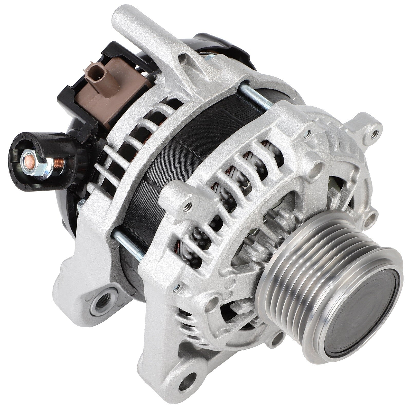 Alternator for Acura ILX 2016 2017 2018-2022 L4 2.4L 135A CW 7-Groove Pulley 6B93BC-57