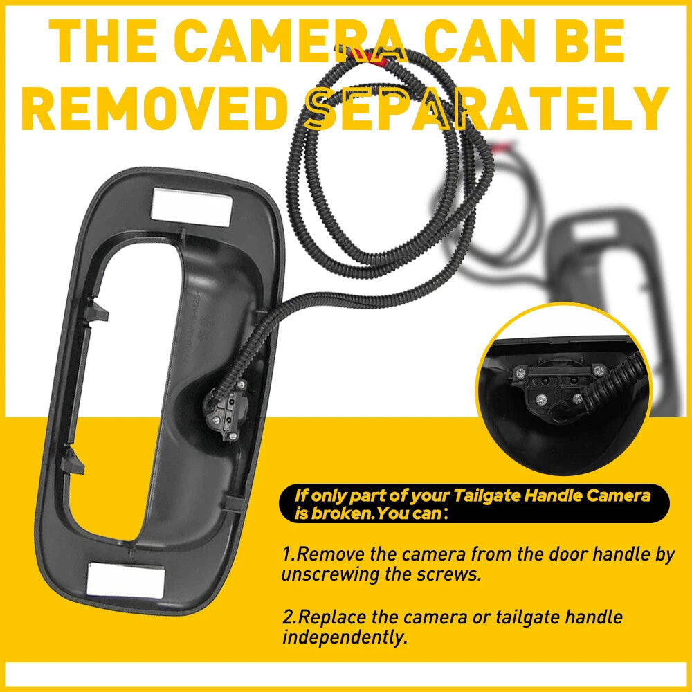 TAILGATE BACKUP REVERSE HANDLE CAMERA REVERSING CAMERA FOR 99-06 CHEVY SILVERADO 6B93BC-57