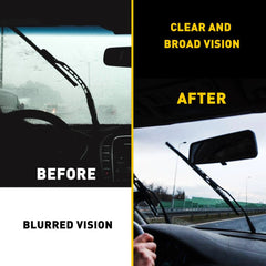 4 PCS Universal 28" Car Bus Silicone Frameless Windshield Wiper Blade Refills EA 6B93BC-57