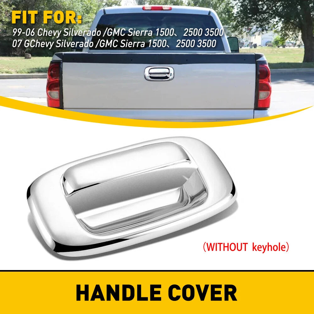 Chrome TailGate Handle Cover Covers For 99-06 Silverado Chevy GMC Sierra 1500 EA 6B93BC-57