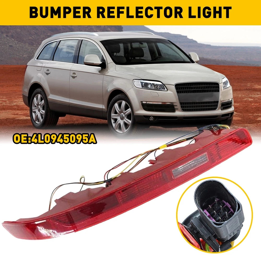Left Driver Rear Bumper Tail Light Lower Reverse Lamp For Audi Q7 2006-2015 EOA 6B93BC-57