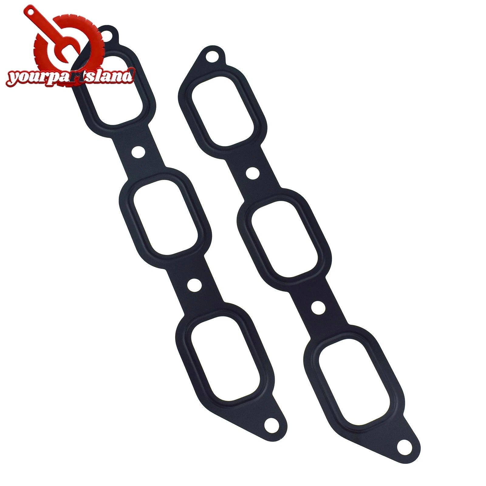 2pcs For Land Rover Range Sport LR4 Jaguar XJ XF Intake Manifold Gasket LR041681 6B93BC-57