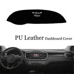Dashboard Console Cover PU Leather Protector Sunshield Pad Fit For Kia Sorento