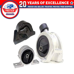 Fits 2000-2001 Nissan Sentra 2.0L Engine Motor Mount Set for AUTO Trans 3PCS : 6B93BC-57