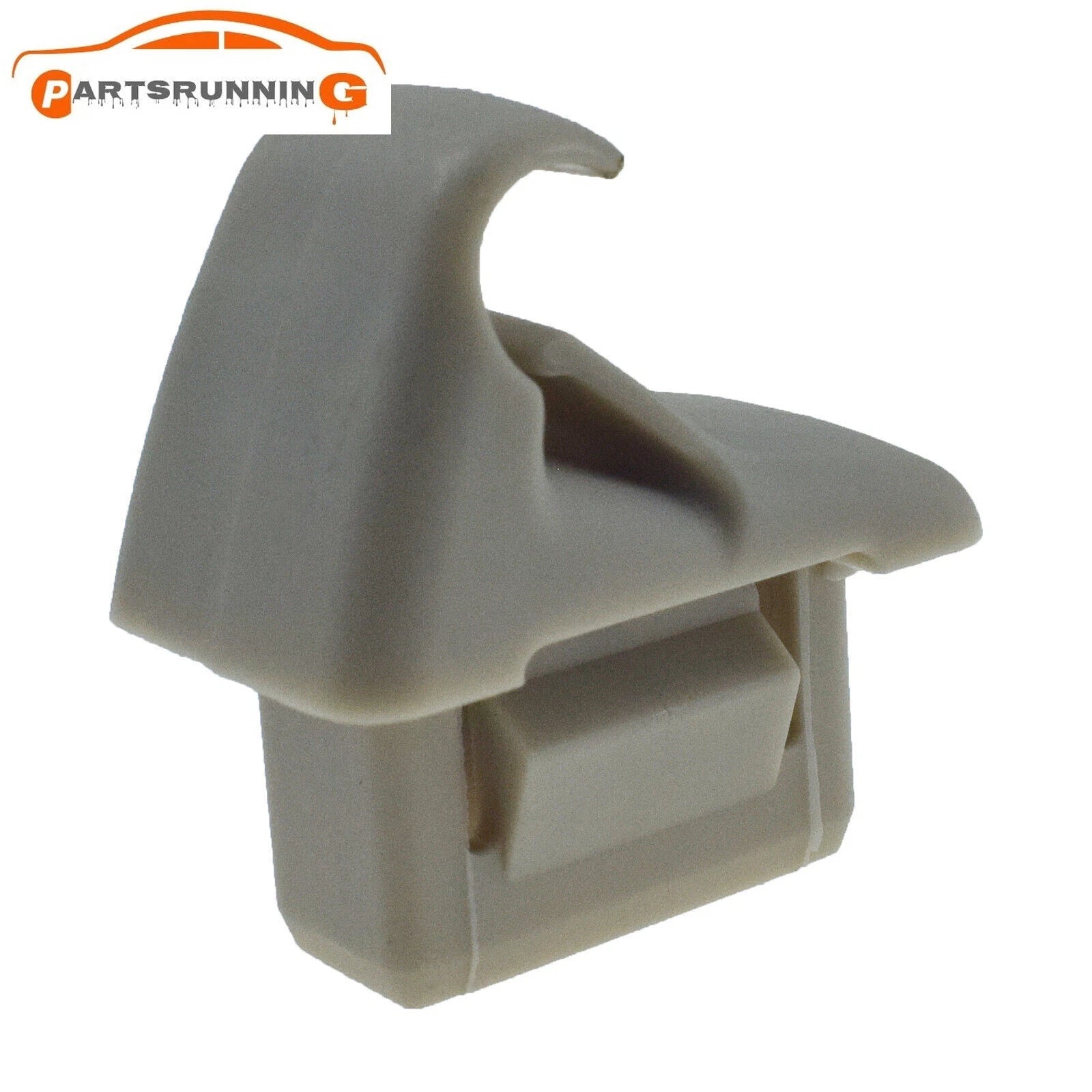 MR654610 Sun Visor Beige Clip for 2008-2021 Mitsubishi Outlander Phev Lancer 6B93BC-57