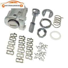 Left Door Lock Barrel Cylinder Kit For VW MK4 Golf 4 Bora Skoda Jetta 604837167 6B93BC-57
