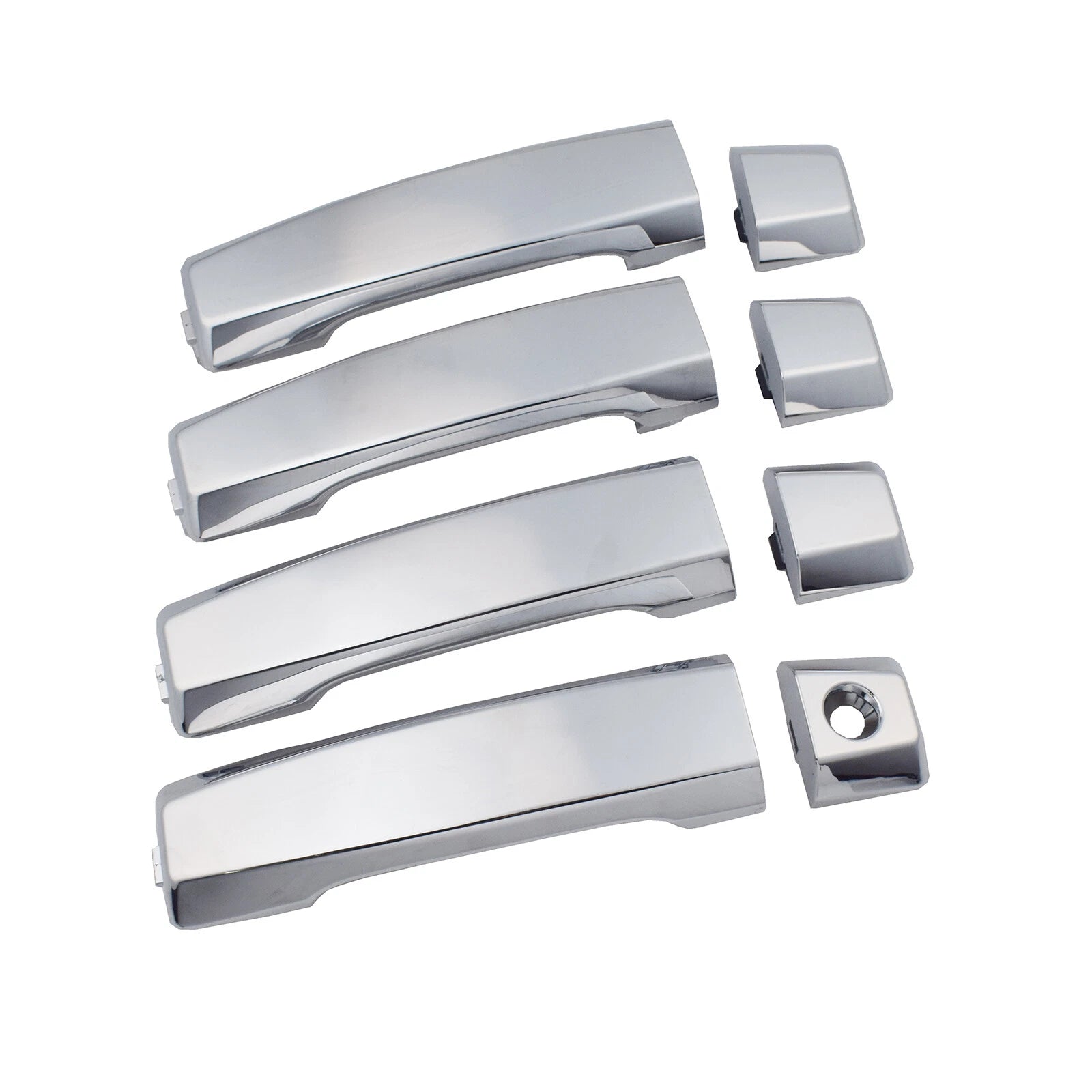 Front Rear LH RH Exterior Chrome Door Handle For 04-15 Nissan Titan Armada 04-10 6B93BC-57