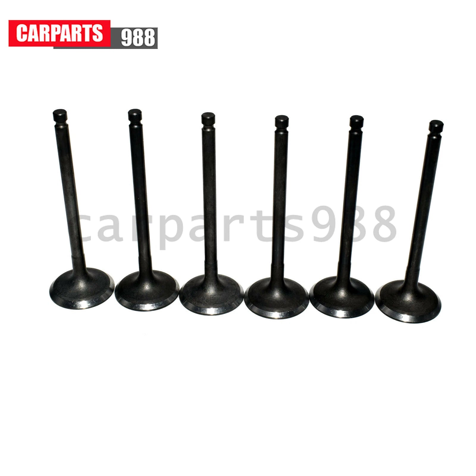 6Pcs Intake Valves For Hyundai Santa Fe Sonata Tiburon 2.5 2.7L 22211-37201 6B93BC-57
