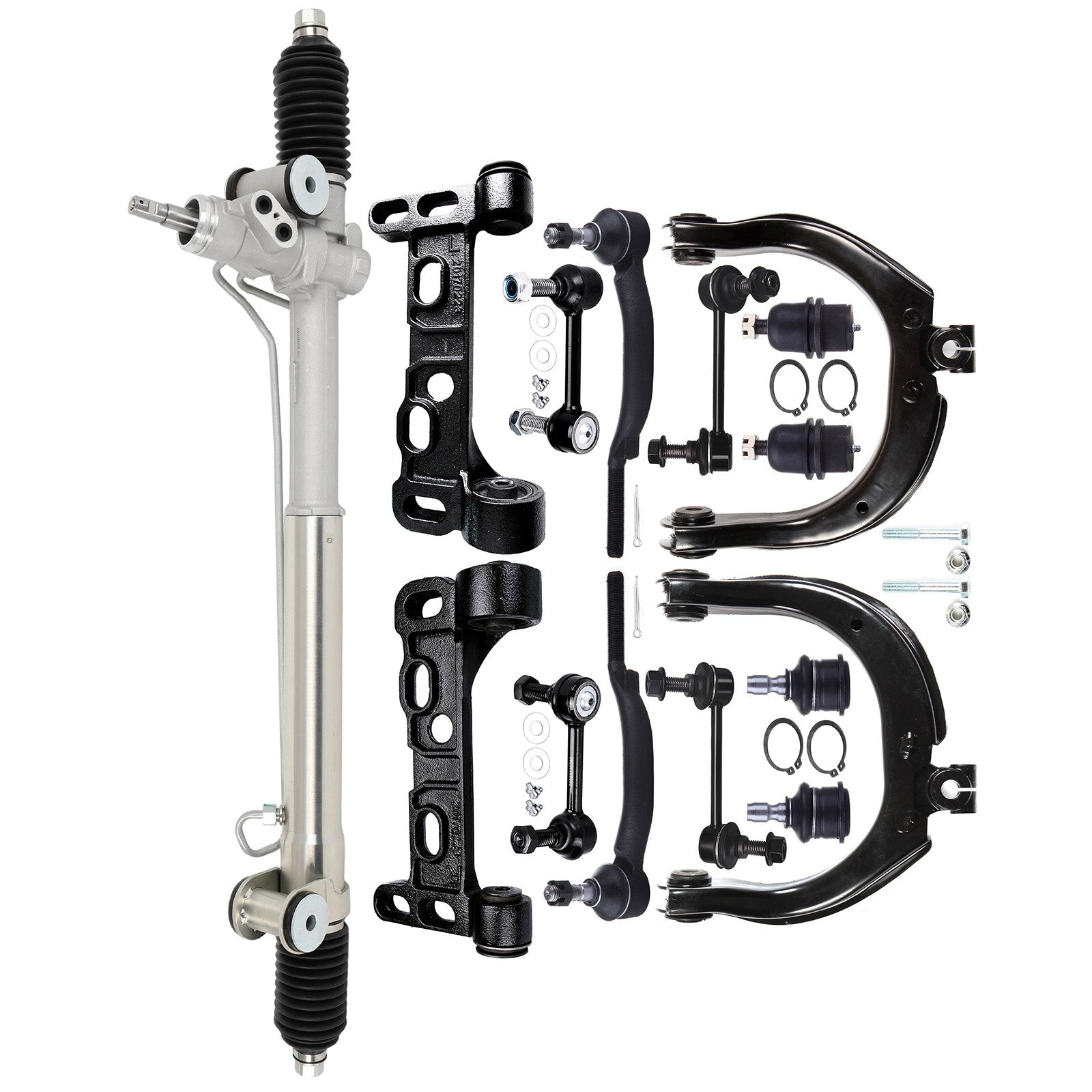 Eccpp 15Pc Complete Power Steering Rack And Pinion Suspension Kit For Chevy Gmc KOEEP