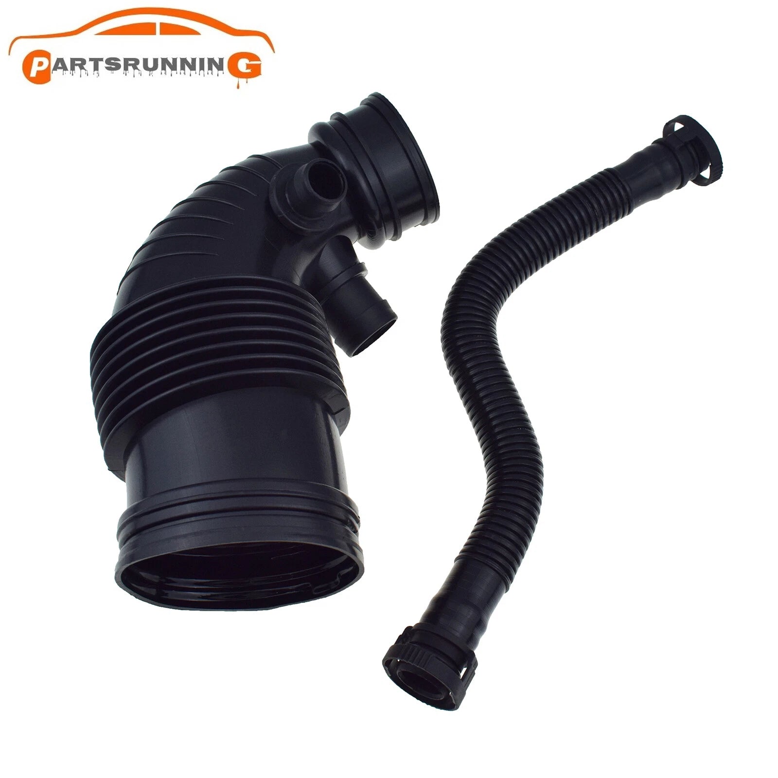 3PCS Air Duct Filtered Pipe Air Intake Hose Set For BMW F20 F21 F30 13717597586 6B93BC-57