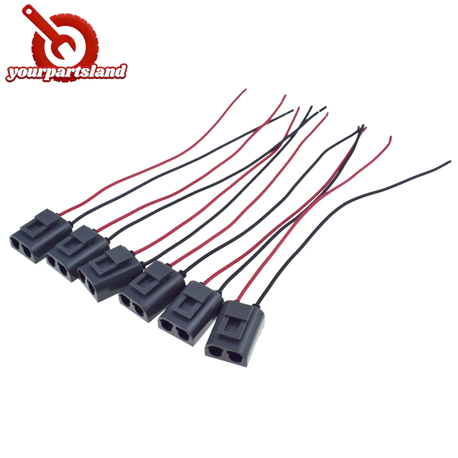 6PCS For VOLVO 960 S90 V90 V40 Ignition Coil Wiring Connector Harness 9144275 6B93BC-57