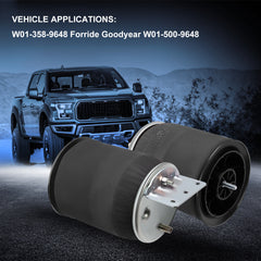 Pair Air Suspension Air Bags W01-358-9648 For Springride Goodyear W01-500-9648