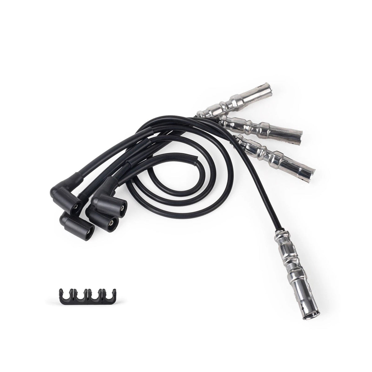 Spark plug wire set compatible with Volkswagen 01-15 Jetta Golf Beetle l4 2.0l 6B93BC-57