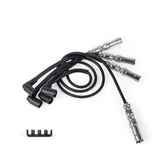 Spark plug wire set compatible with Volkswagen 01-15 Jetta Golf Beetle l4 2.0l 6B93BC-57