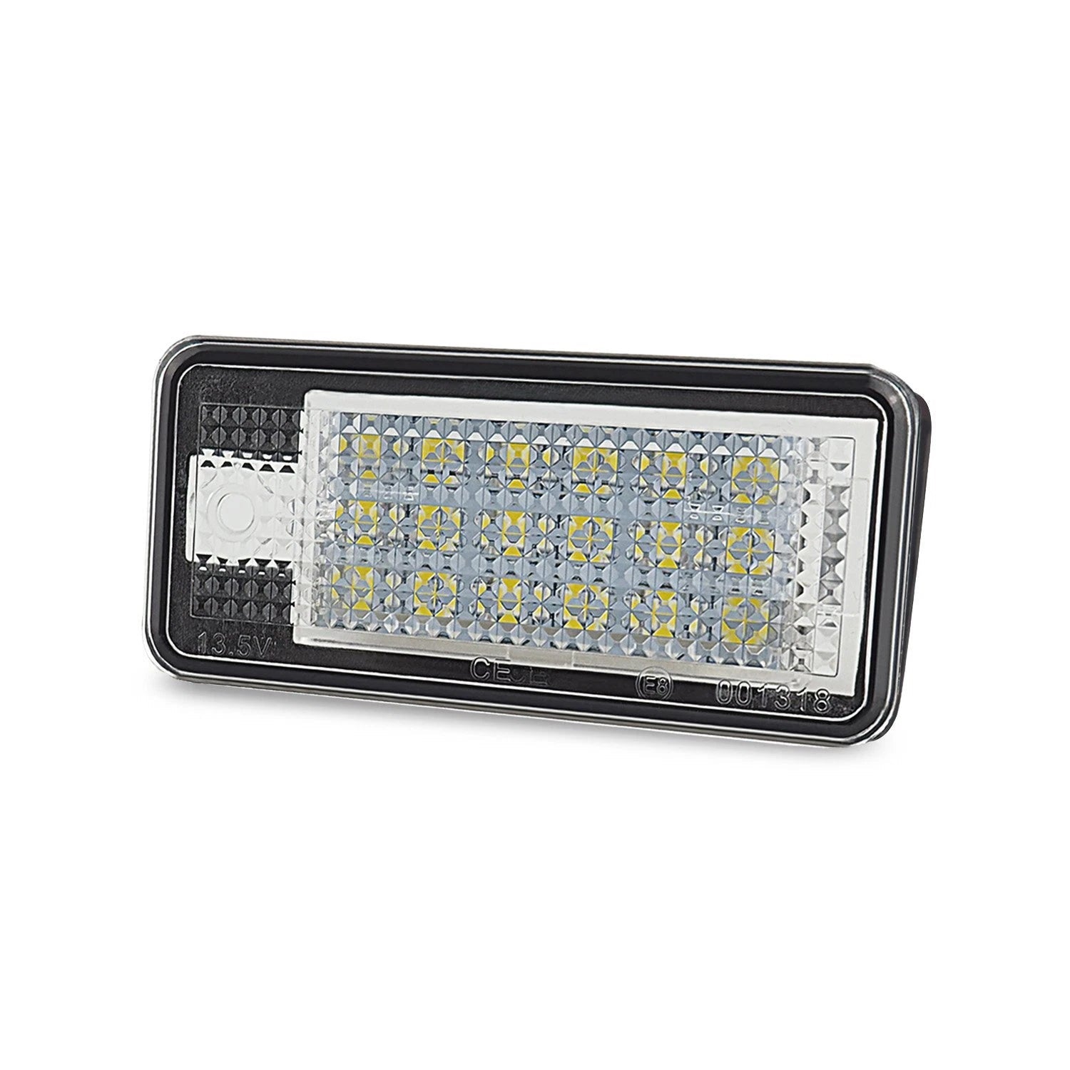 2X CANbus White LED License Plate Light Lamp For Audi A3 A4 A5 A6 A8 Q7 S3 RS4 6B93BC-57