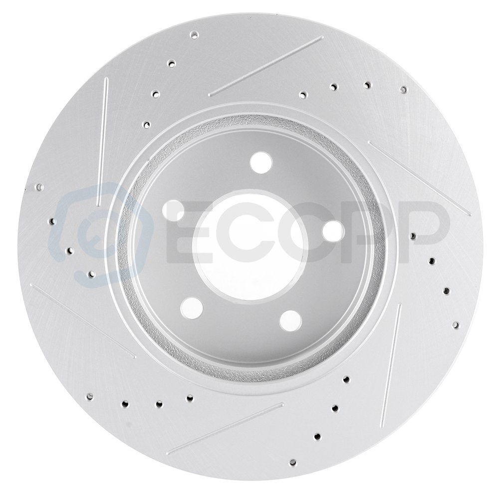 Front Rotors Pads for Ford Escape Mercury Mariner Mazda Tribute Drilled Slotted 6B93BC-57