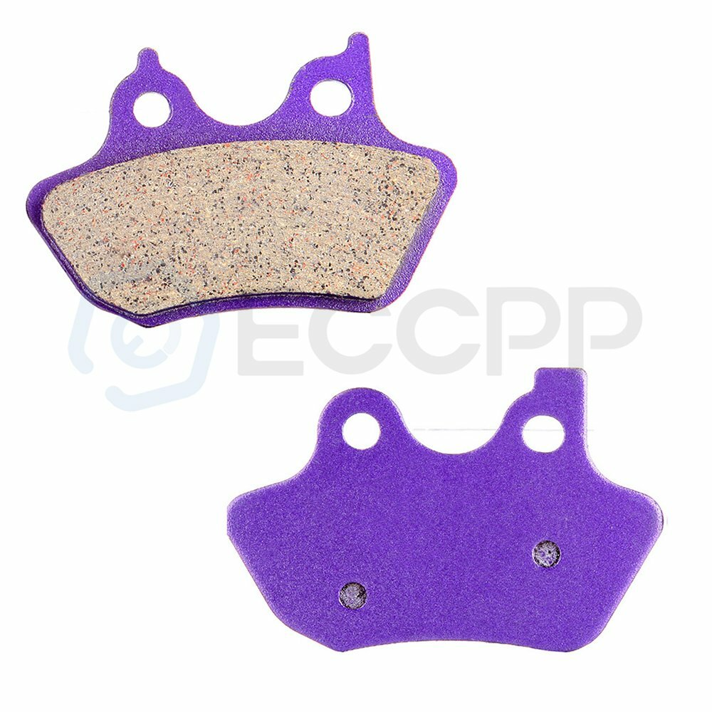 2 Pair Brake Pads Rear For Harley-Davidson Super Glide FXD 2000-03 Carbon Fiber 6B93BC-57