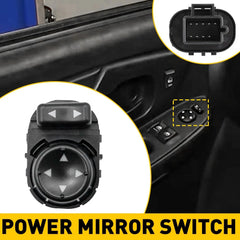 Mirror Switch Front Left Driver for Side Chevrolet Impala HHR Malibu 15261340 6B93BC-57