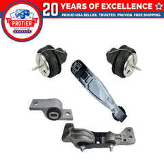 Fits 2007-2014 Volvo XC90 3.2L Engine Motor & Torque Strut Mount Set 5PCS : 6B93BC-57