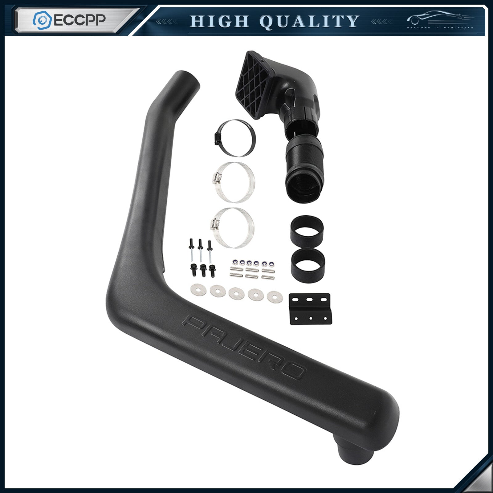 Snorkel Kit Air Ram Intake For Mitsubishi Montero Pajero Shogun NA 1983-1989 MITSUBISHI