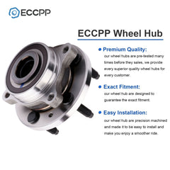 2 Pcs Rear Wheel Hub Bearings Assembly For Ford Edge Taurus Lincoln MKS MKT MKX 6B93BC-57