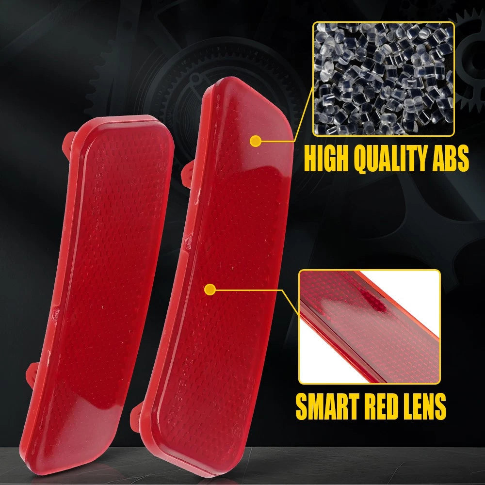 For 14-22 Ford Transit Connect Left Right Side Rear Bumper Reflector Light Lam A 6B93BC-57