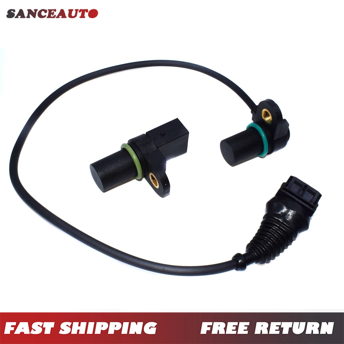 2PCS Intak & Exhaust Camshaft Position Sensor for BMW 330Ci 325Ci X3 12147518628 6B93BC-57