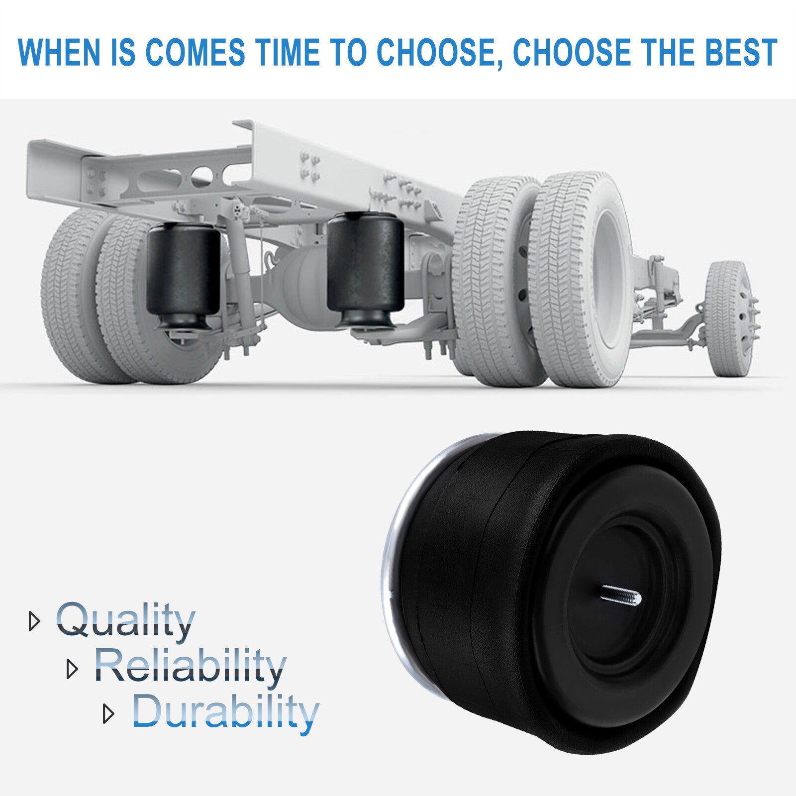 Air Suspension Air Bag W01-358-8709 For Hendrickson Goodyear 1R13-159 6B93BC-57