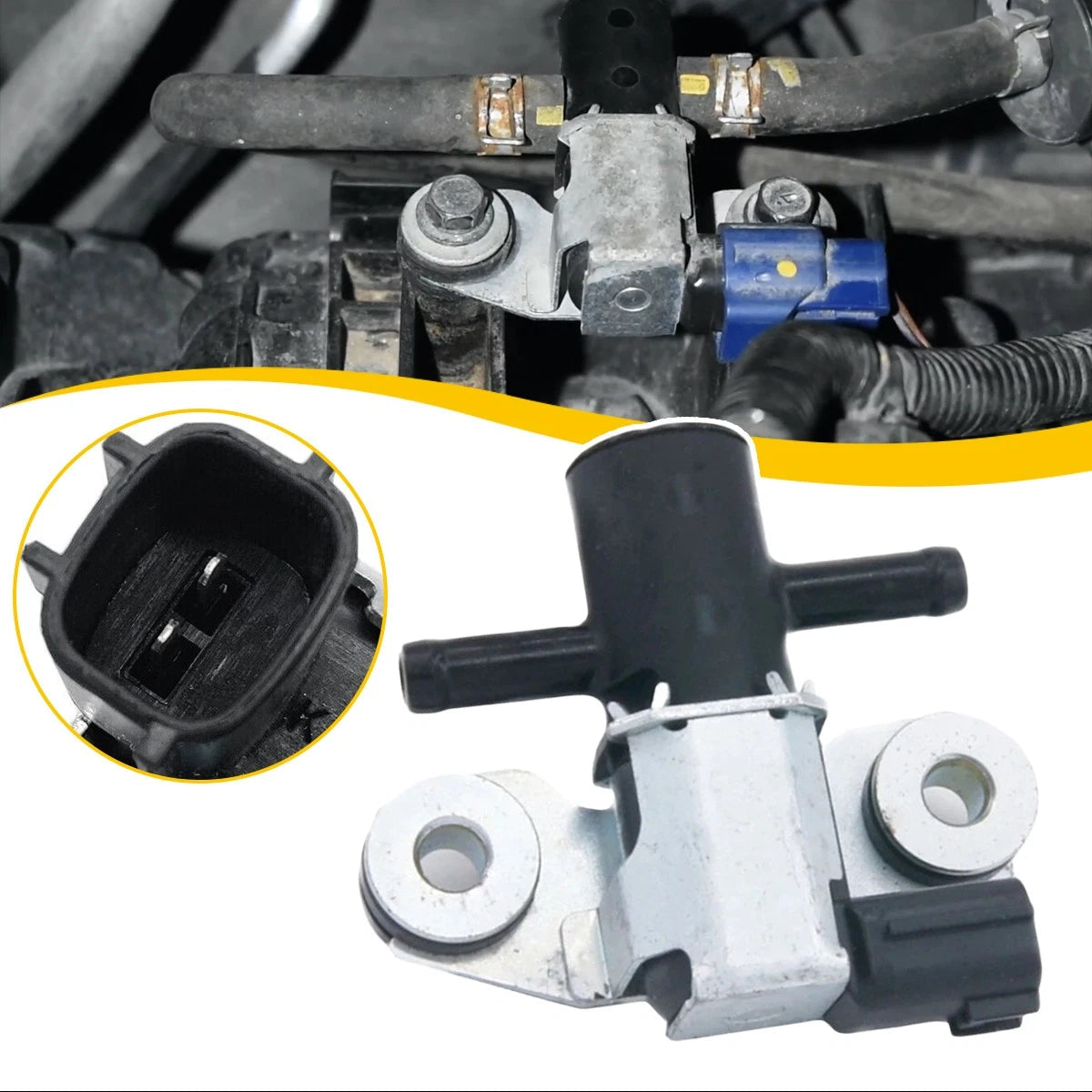 Vapor Canister Purge Valve 14930-JA10A For Nissan Altima Maxima GT-R Quest Rogue 6B93BC-57