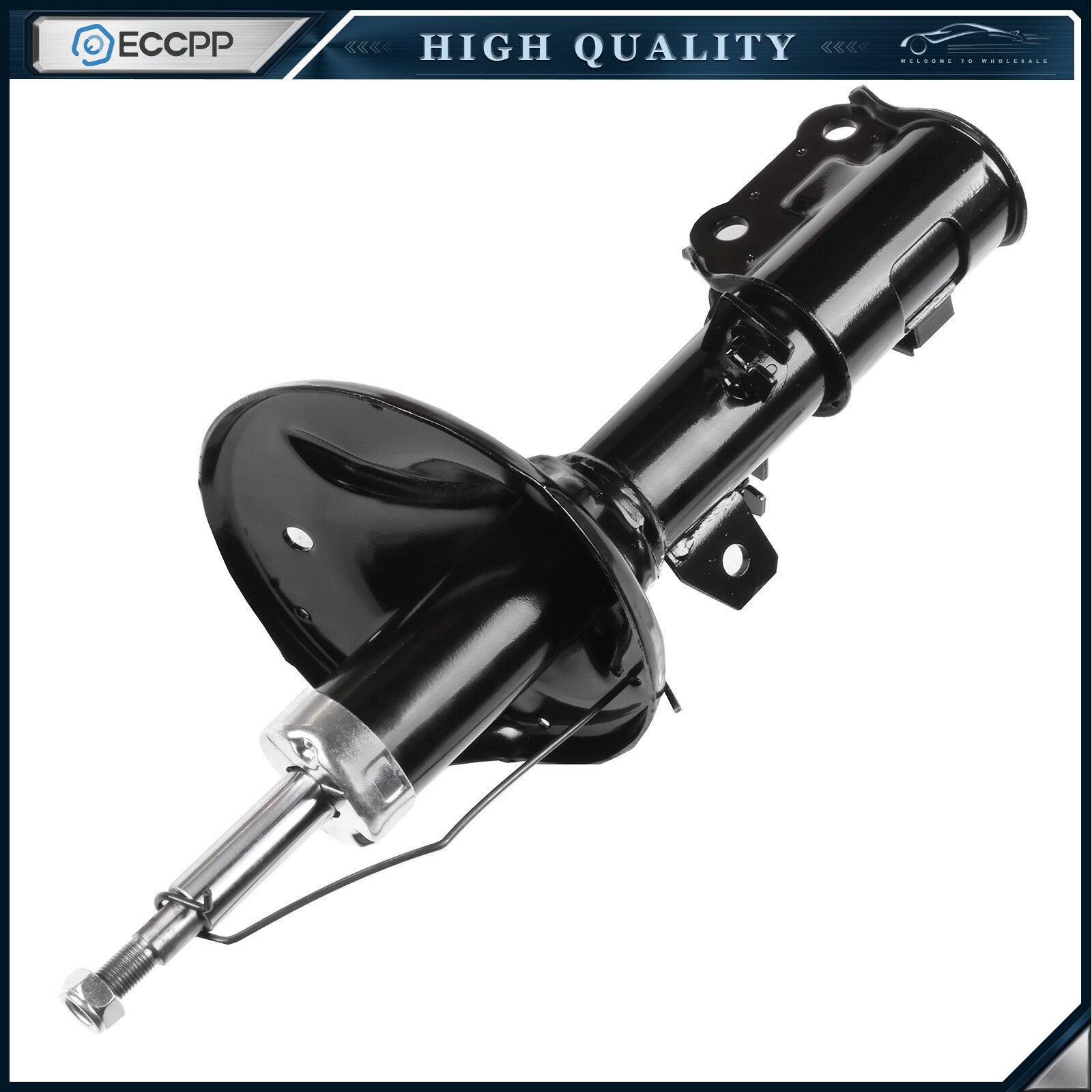 Front Pair Struts Shocks For 2004-2009 Kia Spectra 2.0L L4 FWD Left Right 6B93BC-57