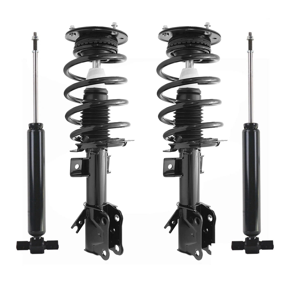 Front & Rear Kit Strut 2013-2020 Compatible with Ford Fusion 6B93BC-57