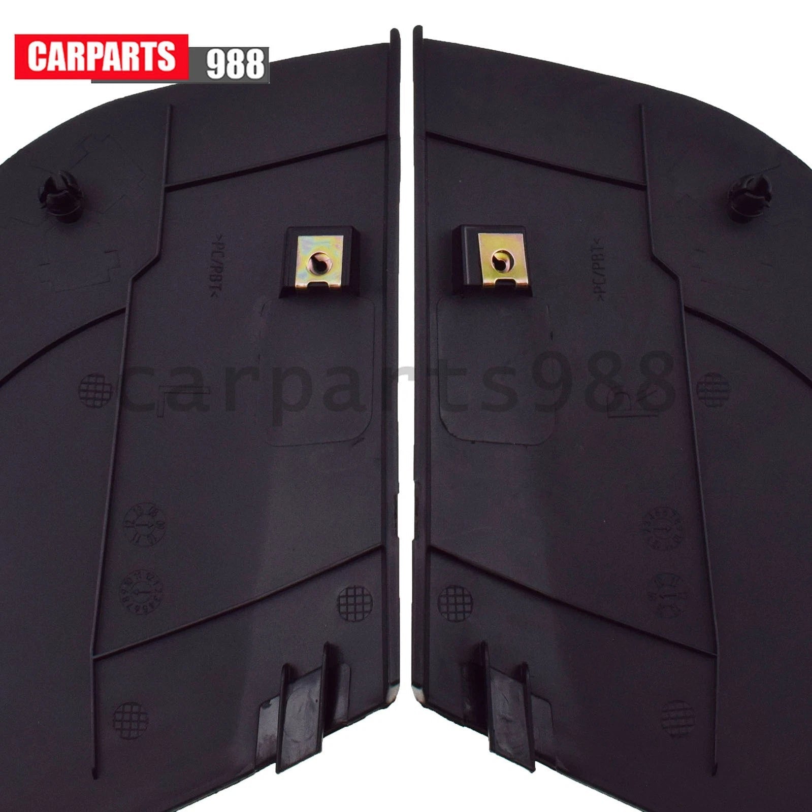 Pair Front Windshield Drain Side Cowl Cover For Mercedes B-Class W245 2005-2011 6B93BC-57