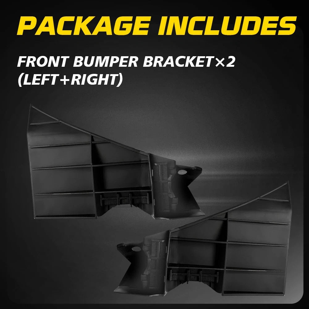Front Driver Passenger Side Bumper Fender Bracket For 2005-2009 Ford Mustang EOA 6B93BC-57