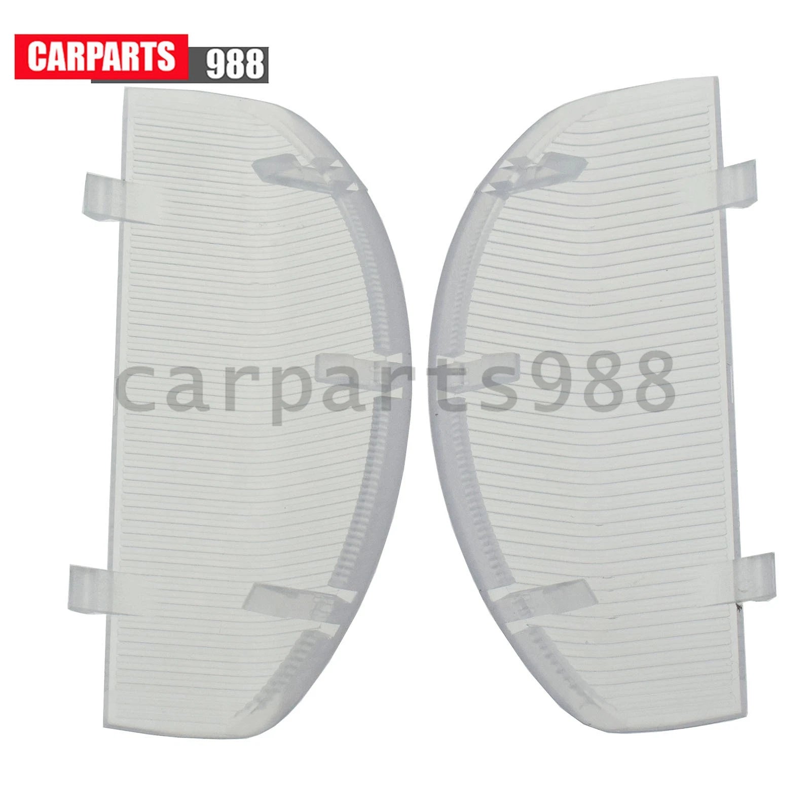 2x Door Transparent Welcome Lamp Cover for Mitsubishi Pajero V93 V97 MR576170HA 6B93BC-57