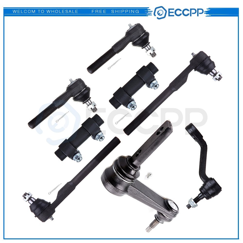 8set Front Tie Rods Idler Arm Pitman Arm Fits Dodge Ram 1500 2500 3500 Steering KOEEP